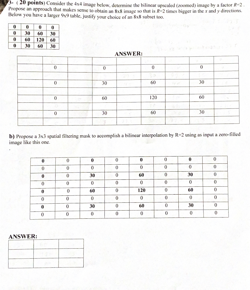 Solved 3 20 Points Consider The 4x4 Image Bel Solutioninn 2382