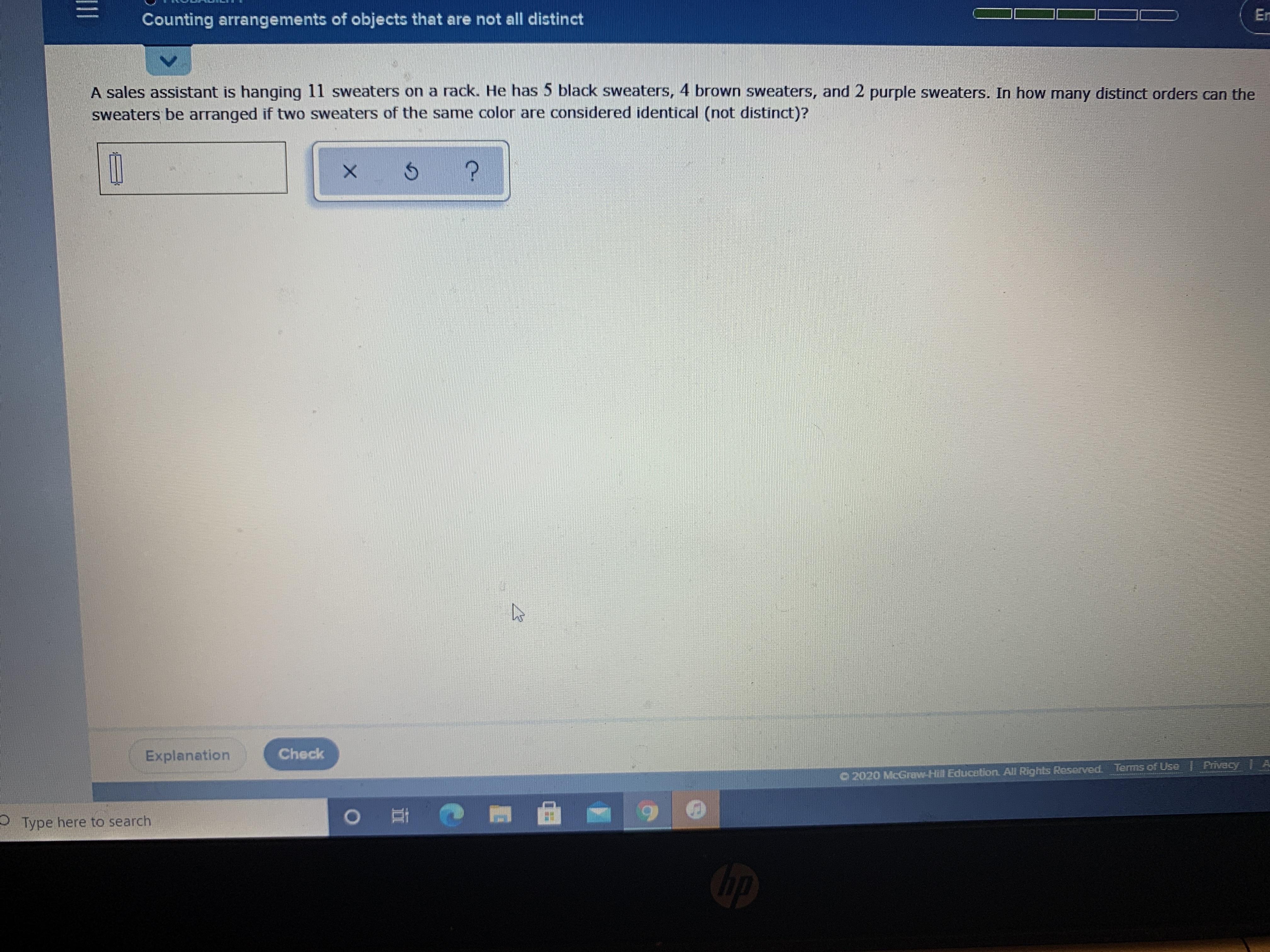 En Counting arrangements of objects that are not all distinct A sales