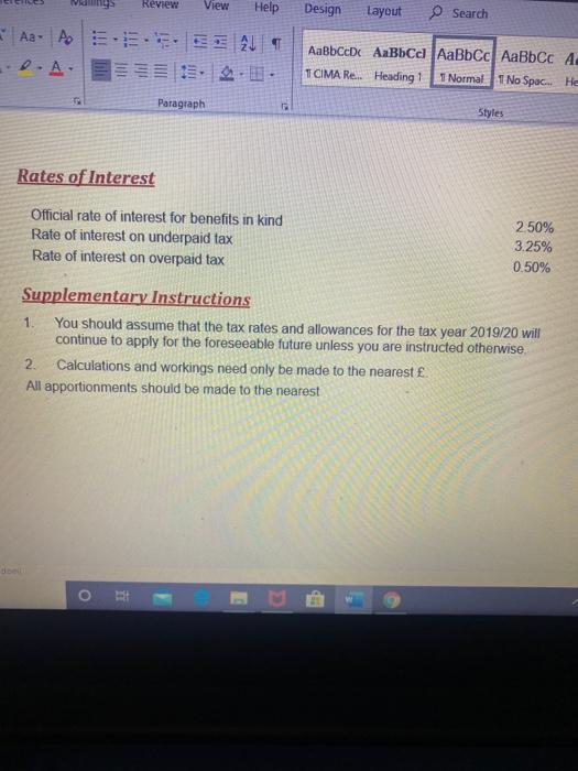 Review View Help Design Layout O Search - Aa- A E EEEE 2 2.A. AaBbcc AaBbCd AaBbcc AaBbcc A TCIMA Re... Heading 1 1 Normal 1