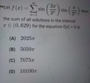 tet f (z) = sin ( sin ) 2 %3D then 3h