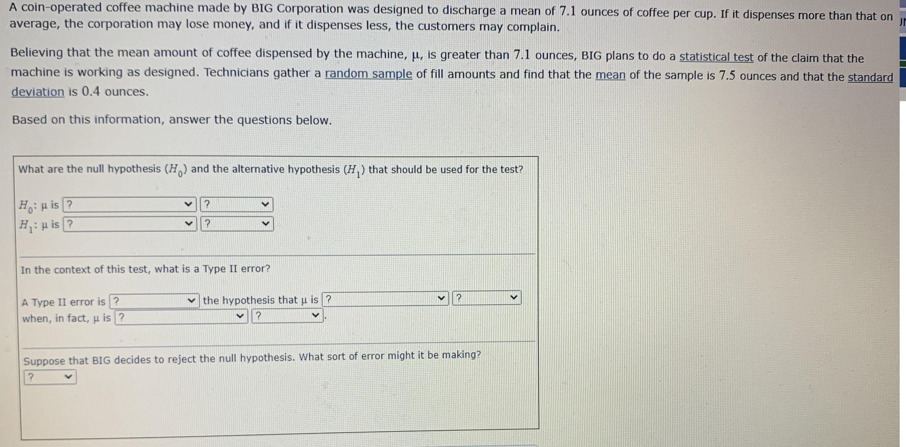 A coin-operated coffee machine made by BIG Corporation was designed to discharge