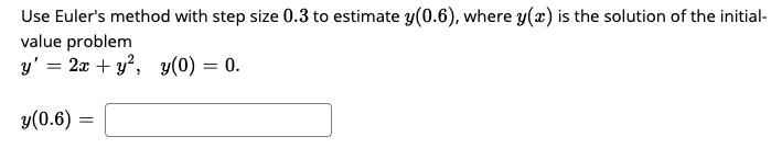 Y1, Y2, Y3, and y4 of the solution of the initial-value problem