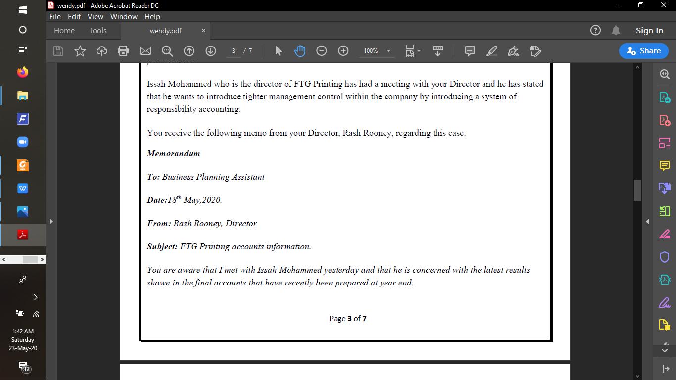 х | O JI wendy.pdf - Adobe Acrobat Reader DC File Edit View Window Help Home Tools wendy.pdf Sign In A 317 100% to Share Issa