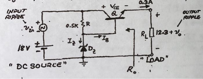 + Ves INPUT RIPPLE OUTPUT RIPPLE 0.SK SR | 12.3+2 18 LOAD DC SOURCE