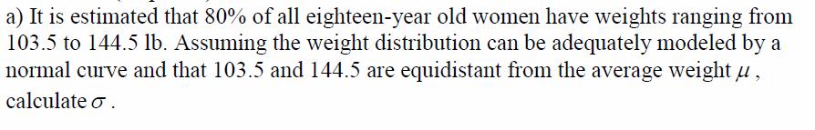 It is estimated that 80% of all eighteen-year old