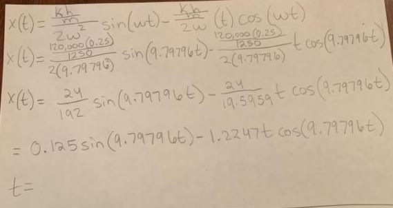kh Kh. m. 2. Zw sin(wt)- (4) cos I20,000 0.25) (4)= 120,000