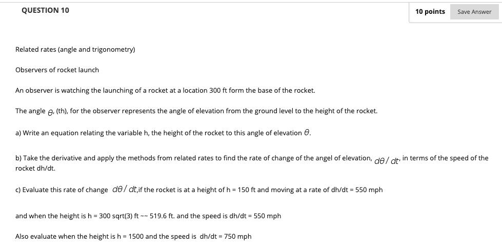 sin [arccos ([(x)/ (x+3) ])] } %3D QUESTION 10 10 points Save