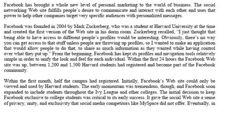 Facebook has brought a whole new level of personal marketing to the