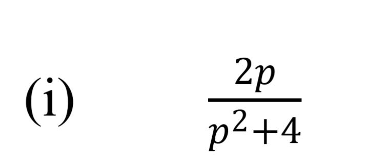 2p (i) p2+4