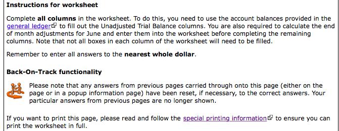 Instructions for worksheetComplete all columns in the worksheet. To do this, you need to use the account balances provided i