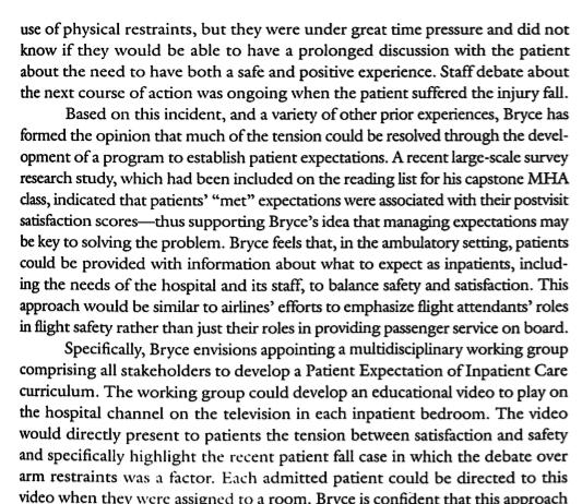 use of physical restraints, but they were under great time pressure and did not know if they would be able to have a prolonge
