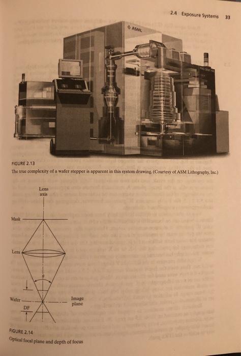 2.4 Exposure Systems 33 ASIL VAGN FIGURE 2.13 The true complexity of a wafer stepper is apparent in this system drawing (Cour