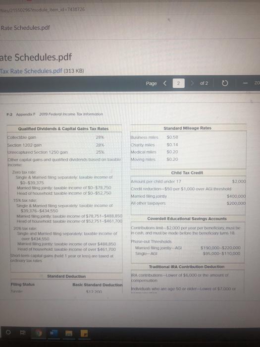 files/21550296?module_item_id=7438726 Rate Schedules.pdf ate Schedules.pdf Tax Rate Schedules.pdf (313 KB) Page < 2of 2 ZO F