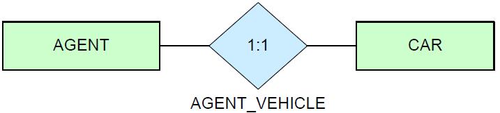 AGENT 1:1 CAR AGENT_VEHICLE 
