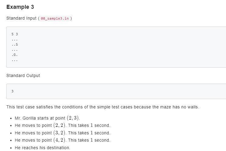 and right. The time it takes to move is determined in this