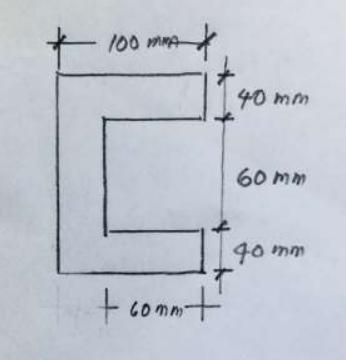 100 mm 40 mm 60mm *gomm t commt