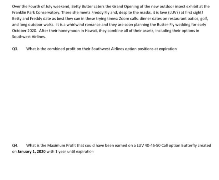 Over the Fourth of July weekend, Betty Butter caters the Grand Opening of the new outdoor insect exhibit at the Franklin Park