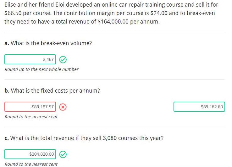 Elise and her friend Eloi developed an online car repair training course
