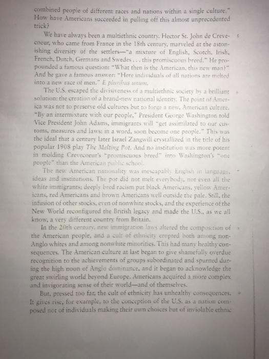 and attitudes that frame our communality. Before Reading Do you support various