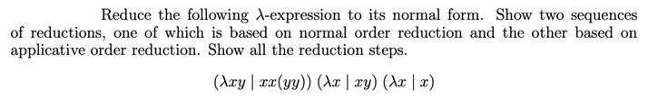 E.g., (Axy | xy) can be written as (Lay | xy). Reduce