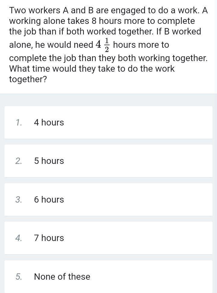 Two workers A and B are engaged to do a work. A