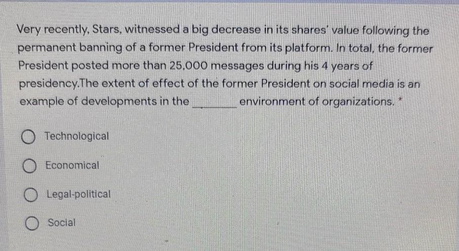 Very recently, Stars, witnessed a big decrease in its shares' value following