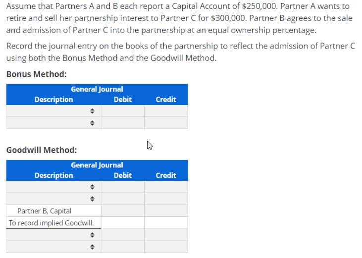 [Solved] Assume That Partners A And B Each Report | SolutionInn