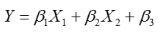 Y = B,X,+,X,+B;