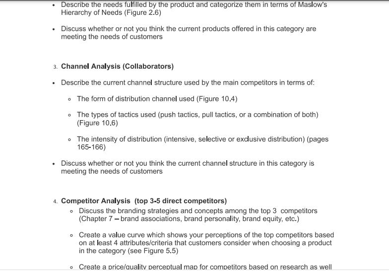 Describe the needs fulfilled by the product and categorize them in terms of Maslow's Hierarchy of Needs