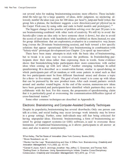 to be missing to them and what they do about it (for