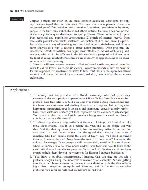 the skills of the firm and its customers, the product, the resources