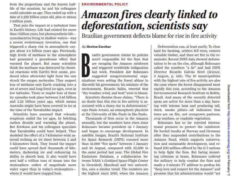 ENVIRONMENTAL POLICY from the proportions and the known half- life of the