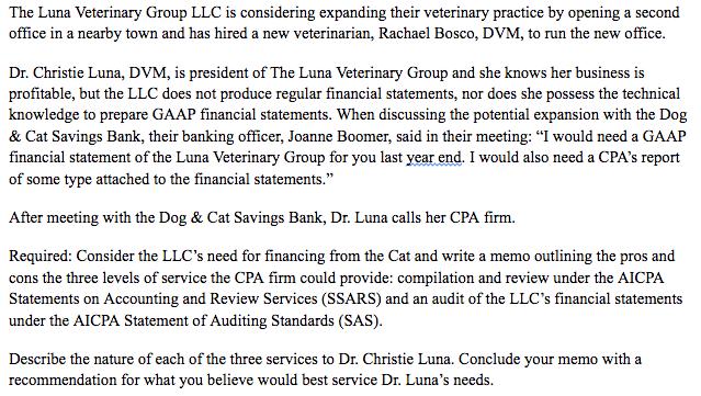 The Luna Veterinary Group LLC is considering expanding their veterinary practice by opening a secondoffice in a nearby town
