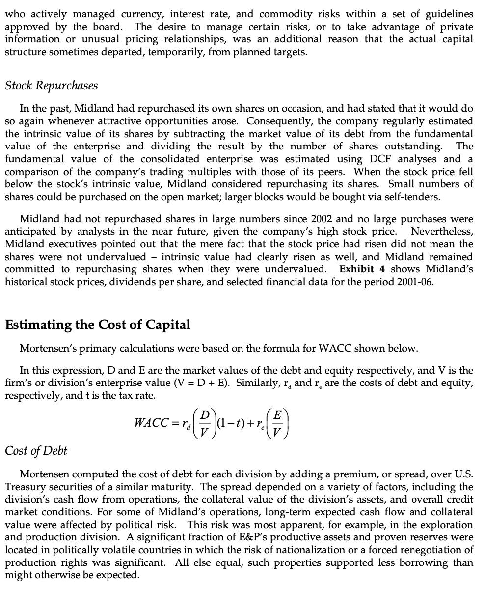 refining and marketing (R&M), and petrochemicals. On a consolidated basis, the firm