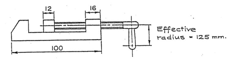 Effective radius ( =125 mathrm{~mm} ).