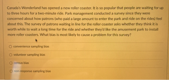 Canadas Wonderland has opened a new roller coaster. It is so popular that people are waiting for up to three hours for a two