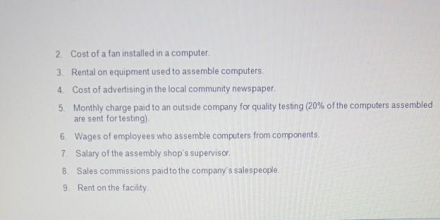 The company is very small, and its assembly shop and retail sales