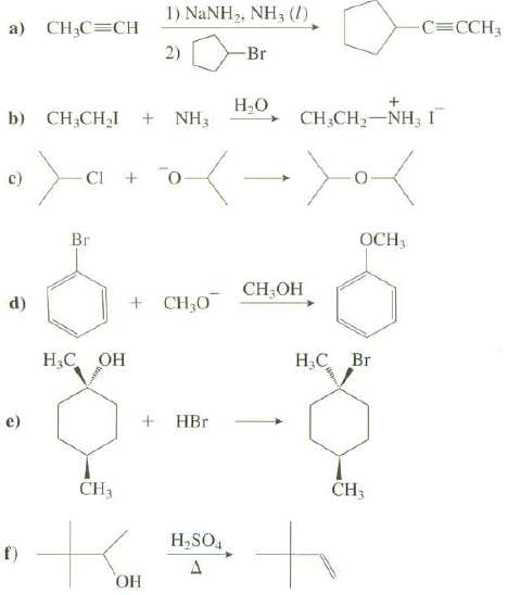 1) NaNH2, NH, (1) C=CCH3 a) CH3C=CH 2) -Br CH;CH,-NH, I b)