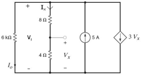 Ix 3 Vx 5 A V, 6 kn Vx ww +1