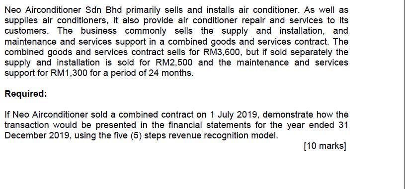 Neo Airconditioner Sdn Bhd primarily sells and installs air conditioner. As well as supplies air