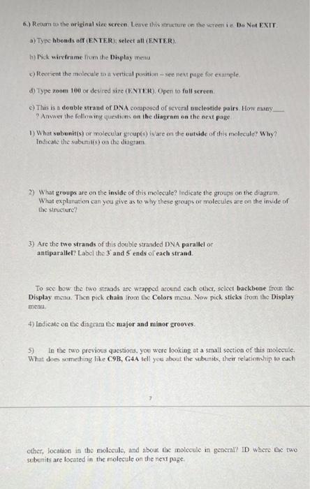 6.) Return to the original size screen. Leave this structure on the