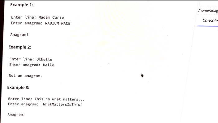 phrase into another by rearranging the letters of the original word or