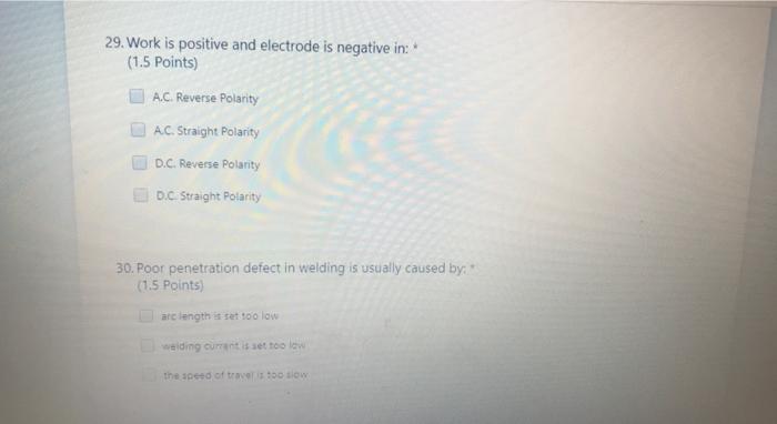 29. Work is positive and electrode is negative in: * (1.5 Points)