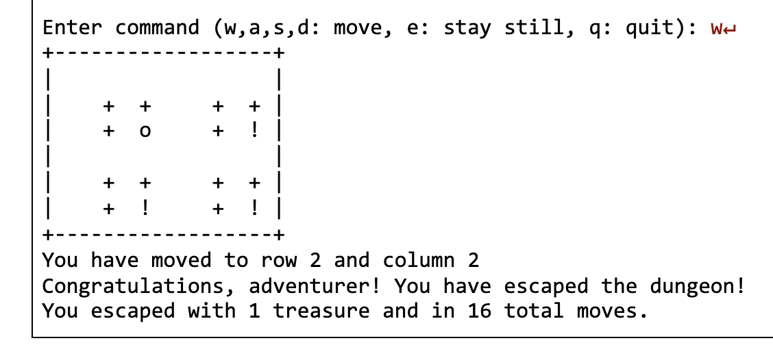 that the initial state of the starter code executes without errors and