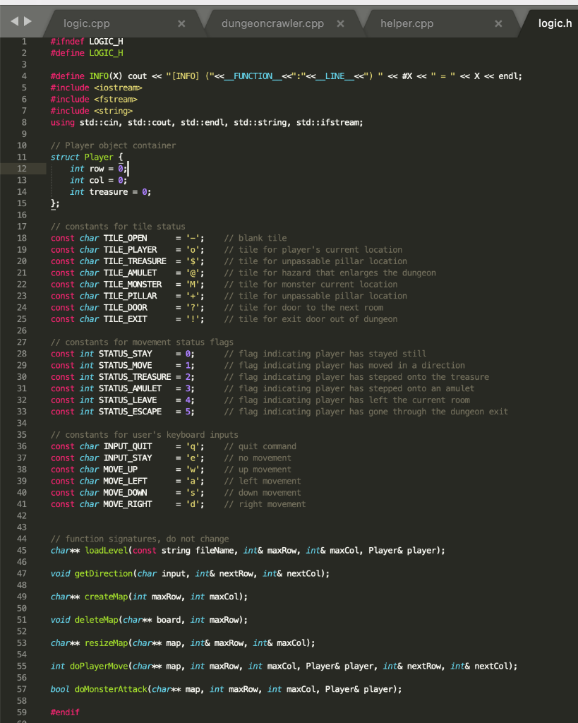test cases. 4. Read code documentation of and familiarize with the code