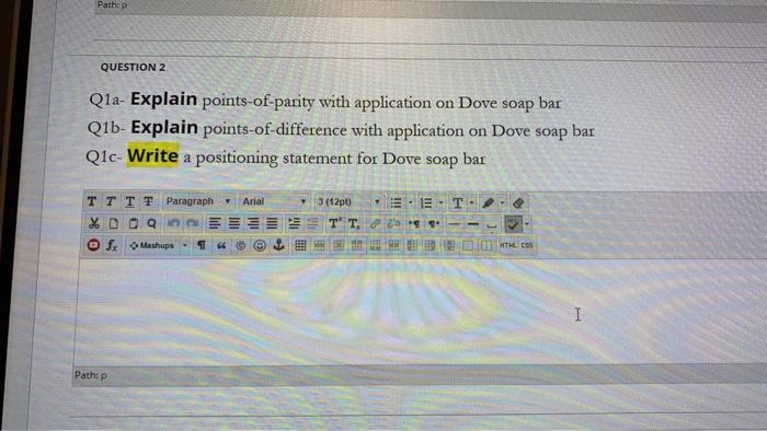 company. It is owned by the parent company Unilever. Dove beauty products