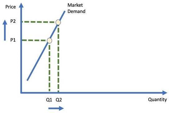 Price Market Demand P2 11 P1 -Q1 Q2 Quantity
