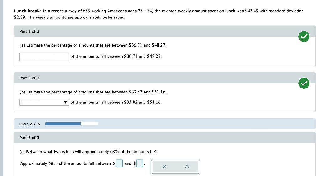 Lunch break: In a recent survey of 655 working Americans ages 25-34, the average weekly amount spent on lunch