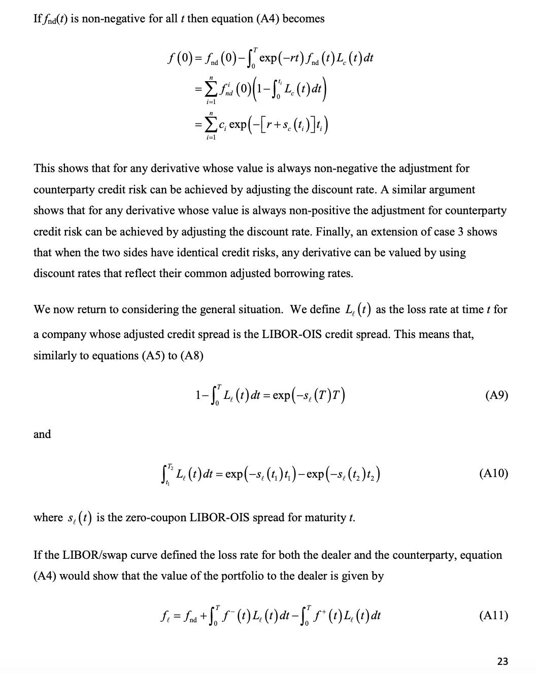 From equations (A4) and (A11)  = f + f  (t) [L (t)  L, (t)]dt  * (t)[L. (t) L, (t)]dt From the extension of