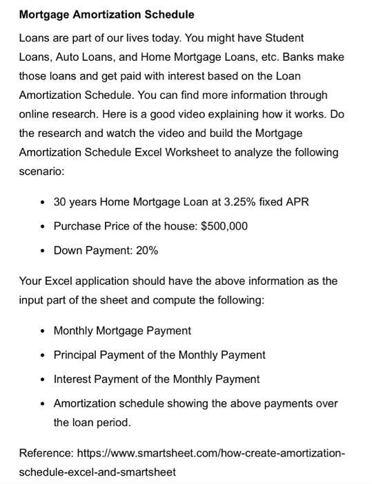 Mortgage Amortization Schedule Loans are part of our lives today. You might have Student Loans, Auto Loans,